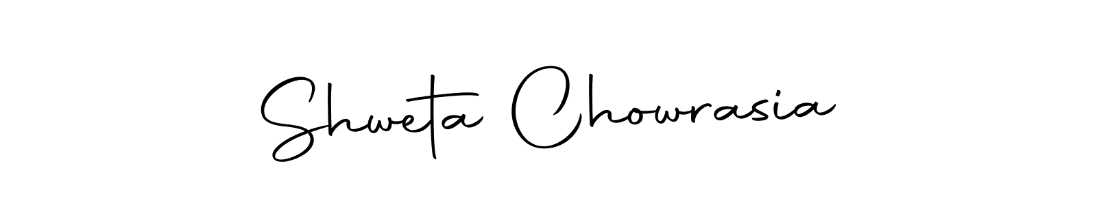 How to make Shweta Chowrasia signature? Autography-DOLnW is a professional autograph style. Create handwritten signature for Shweta Chowrasia name. Shweta Chowrasia signature style 10 images and pictures png