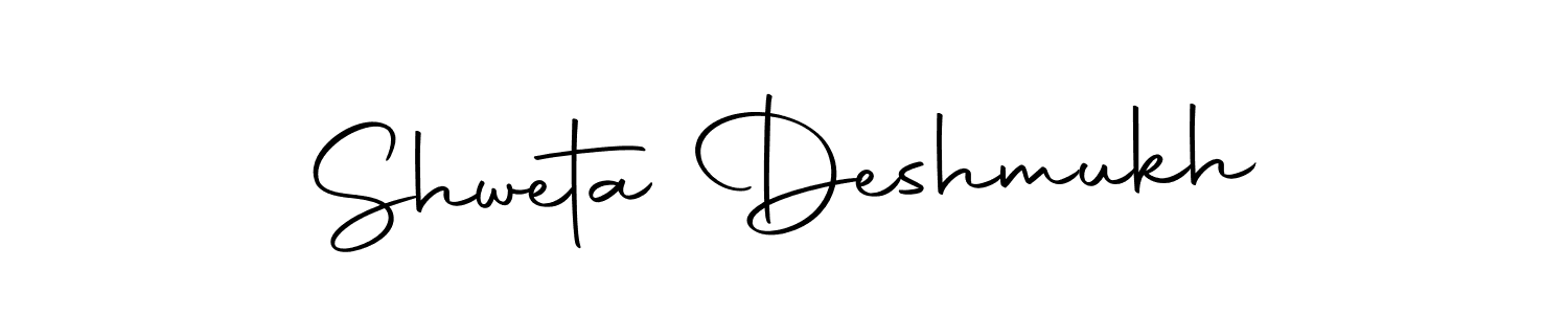 The best way (Autography-DOLnW) to make a short signature is to pick only two or three words in your name. The name Shweta Deshmukh include a total of six letters. For converting this name. Shweta Deshmukh signature style 10 images and pictures png