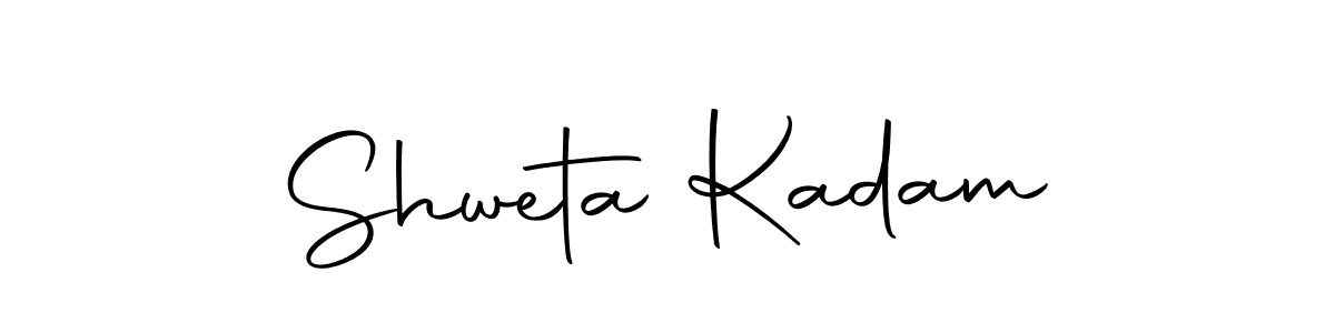 Use a signature maker to create a handwritten signature online. With this signature software, you can design (Autography-DOLnW) your own signature for name Shweta Kadam. Shweta Kadam signature style 10 images and pictures png