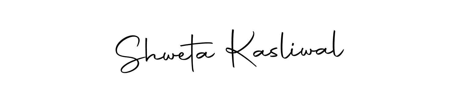 Make a beautiful signature design for name Shweta Kasliwal. With this signature (Autography-DOLnW) style, you can create a handwritten signature for free. Shweta Kasliwal signature style 10 images and pictures png