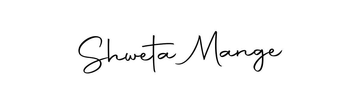 You can use this online signature creator to create a handwritten signature for the name Shweta Mange. This is the best online autograph maker. Shweta Mange signature style 10 images and pictures png