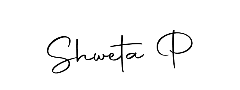 Shweta P stylish signature style. Best Handwritten Sign (Autography-DOLnW) for my name. Handwritten Signature Collection Ideas for my name Shweta P. Shweta P signature style 10 images and pictures png