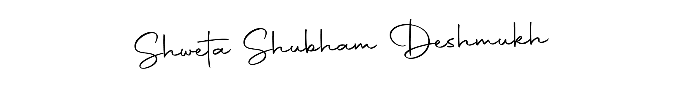 How to make Shweta Shubham Deshmukh signature? Autography-DOLnW is a professional autograph style. Create handwritten signature for Shweta Shubham Deshmukh name. Shweta Shubham Deshmukh signature style 10 images and pictures png