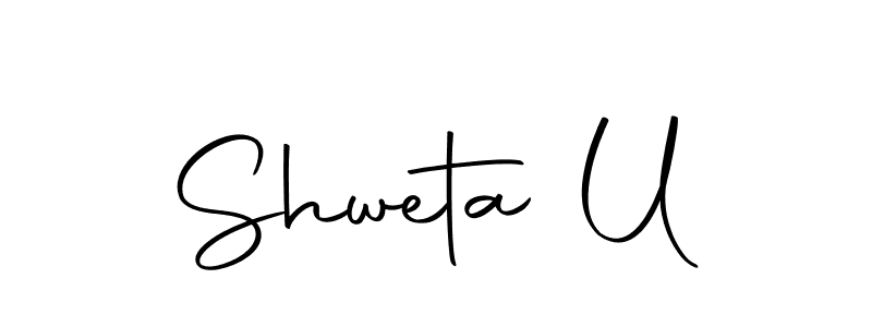 Also You can easily find your signature by using the search form. We will create Shweta U name handwritten signature images for you free of cost using Autography-DOLnW sign style. Shweta U signature style 10 images and pictures png