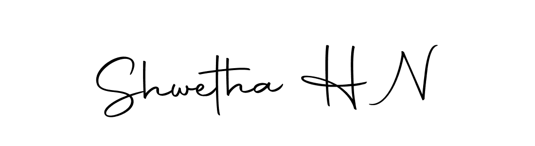 Design your own signature with our free online signature maker. With this signature software, you can create a handwritten (Autography-DOLnW) signature for name Shwetha H N. Shwetha H N signature style 10 images and pictures png