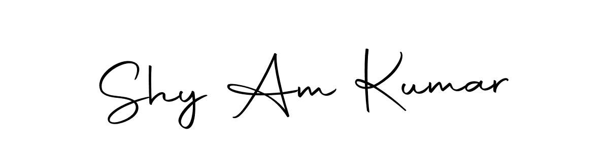 How to make Shy Am Kumar signature? Autography-DOLnW is a professional autograph style. Create handwritten signature for Shy Am Kumar name. Shy Am Kumar signature style 10 images and pictures png