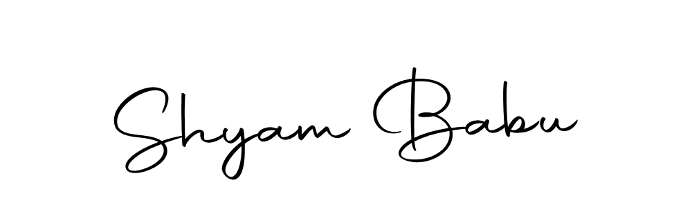 Make a short Shyam Babu signature style. Manage your documents anywhere anytime using Autography-DOLnW. Create and add eSignatures, submit forms, share and send files easily. Shyam Babu signature style 10 images and pictures png