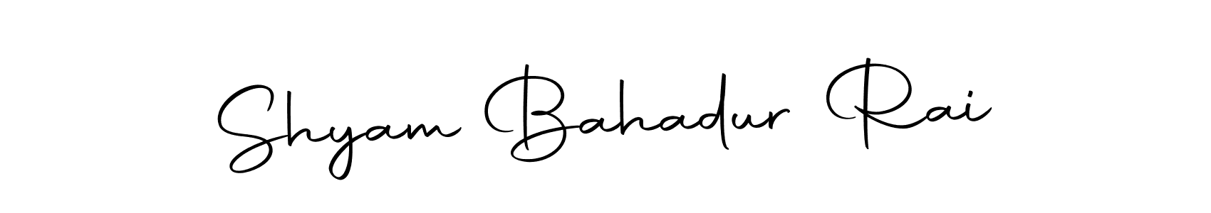 Make a short Shyam Bahadur Rai signature style. Manage your documents anywhere anytime using Autography-DOLnW. Create and add eSignatures, submit forms, share and send files easily. Shyam Bahadur Rai signature style 10 images and pictures png