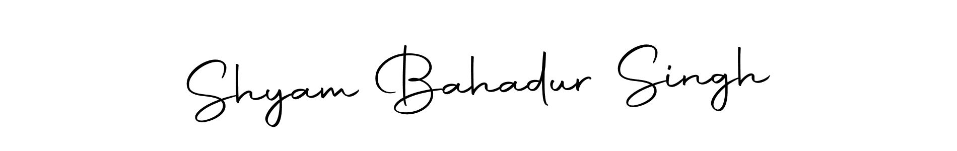 Make a beautiful signature design for name Shyam Bahadur Singh. Use this online signature maker to create a handwritten signature for free. Shyam Bahadur Singh signature style 10 images and pictures png
