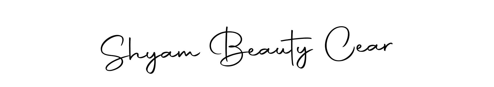 How to make Shyam Beauty Cear signature? Autography-DOLnW is a professional autograph style. Create handwritten signature for Shyam Beauty Cear name. Shyam Beauty Cear signature style 10 images and pictures png