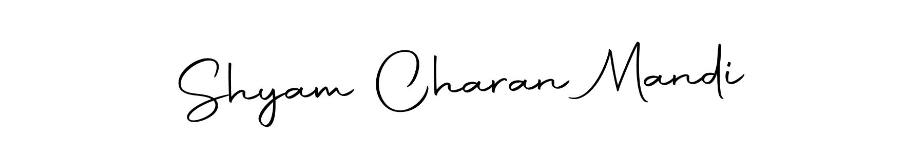 Design your own signature with our free online signature maker. With this signature software, you can create a handwritten (Autography-DOLnW) signature for name Shyam Charan Mandi. Shyam Charan Mandi signature style 10 images and pictures png