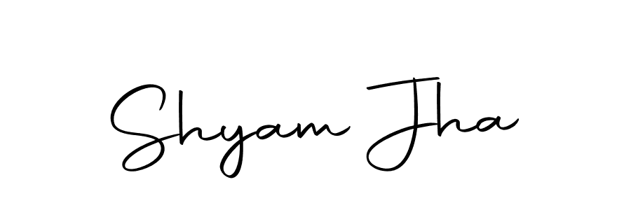 How to make Shyam Jha signature? Autography-DOLnW is a professional autograph style. Create handwritten signature for Shyam Jha name. Shyam Jha signature style 10 images and pictures png