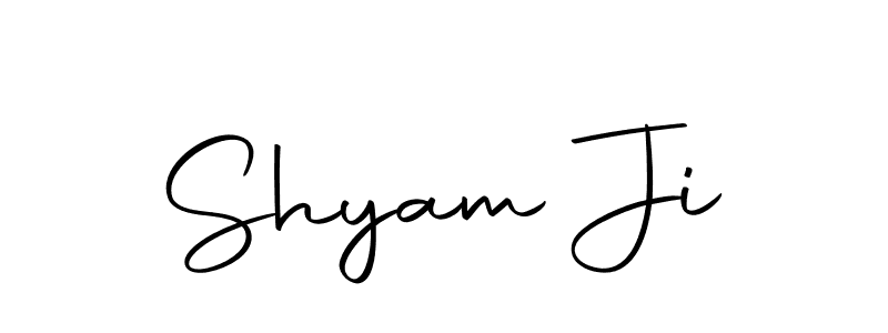 You should practise on your own different ways (Autography-DOLnW) to write your name (Shyam Ji) in signature. don't let someone else do it for you. Shyam Ji signature style 10 images and pictures png
