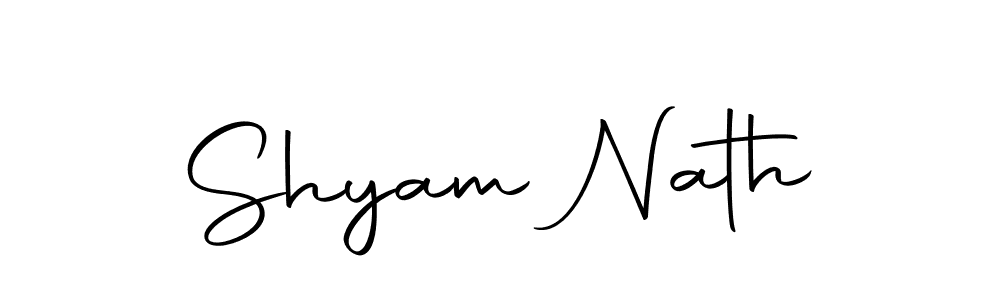 The best way (Autography-DOLnW) to make a short signature is to pick only two or three words in your name. The name Shyam Nath include a total of six letters. For converting this name. Shyam Nath signature style 10 images and pictures png