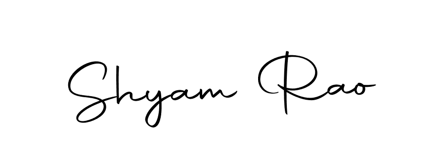 Make a short Shyam Rao signature style. Manage your documents anywhere anytime using Autography-DOLnW. Create and add eSignatures, submit forms, share and send files easily. Shyam Rao signature style 10 images and pictures png