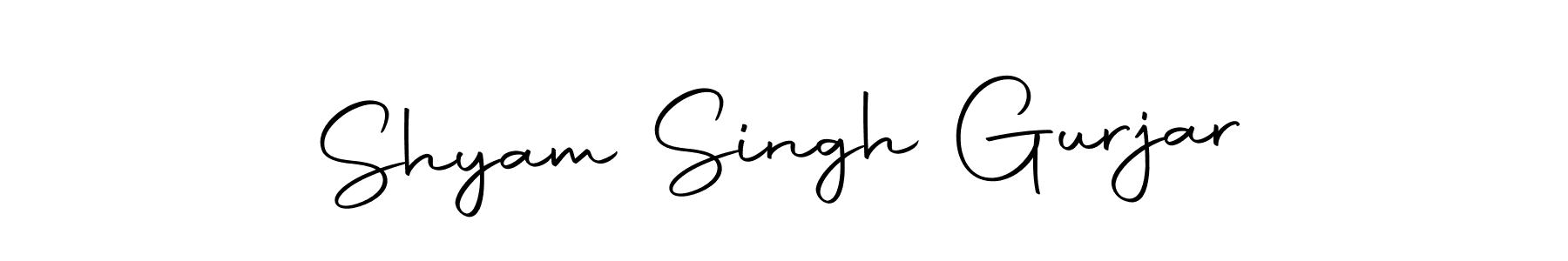 It looks lik you need a new signature style for name Shyam Singh Gurjar. Design unique handwritten (Autography-DOLnW) signature with our free signature maker in just a few clicks. Shyam Singh Gurjar signature style 10 images and pictures png