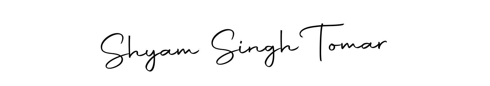 if you are searching for the best signature style for your name Shyam Singh Tomar. so please give up your signature search. here we have designed multiple signature styles  using Autography-DOLnW. Shyam Singh Tomar signature style 10 images and pictures png