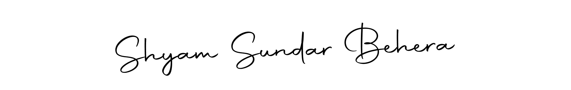 Design your own signature with our free online signature maker. With this signature software, you can create a handwritten (Autography-DOLnW) signature for name Shyam Sundar Behera. Shyam Sundar Behera signature style 10 images and pictures png