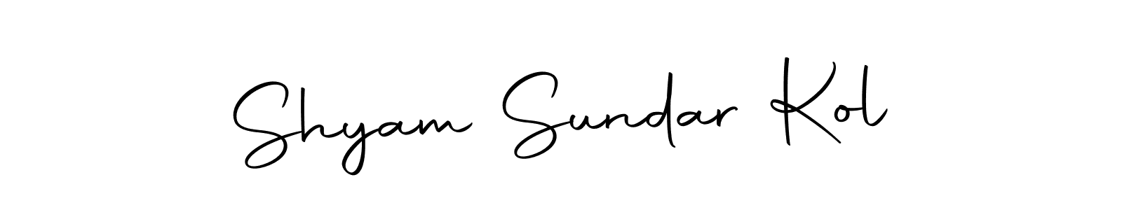 Also You can easily find your signature by using the search form. We will create Shyam Sundar Kol name handwritten signature images for you free of cost using Autography-DOLnW sign style. Shyam Sundar Kol signature style 10 images and pictures png