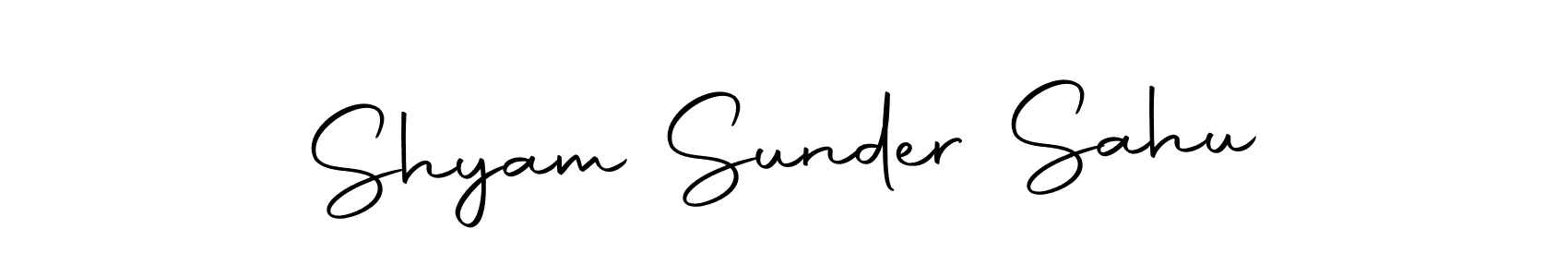 Also we have Shyam Sunder Sahu name is the best signature style. Create professional handwritten signature collection using Autography-DOLnW autograph style. Shyam Sunder Sahu signature style 10 images and pictures png