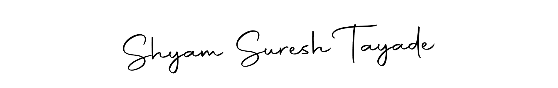 Also we have Shyam Suresh Tayade name is the best signature style. Create professional handwritten signature collection using Autography-DOLnW autograph style. Shyam Suresh Tayade signature style 10 images and pictures png