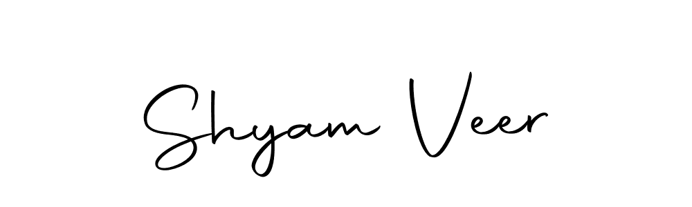 Make a beautiful signature design for name Shyam Veer. Use this online signature maker to create a handwritten signature for free. Shyam Veer signature style 10 images and pictures png