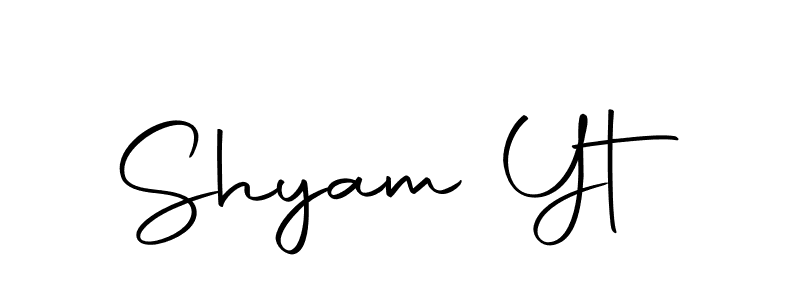 You can use this online signature creator to create a handwritten signature for the name Shyam Yt. This is the best online autograph maker. Shyam Yt signature style 10 images and pictures png