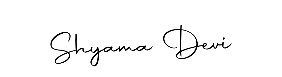 You can use this online signature creator to create a handwritten signature for the name Shyama Devi. This is the best online autograph maker. Shyama Devi signature style 10 images and pictures png