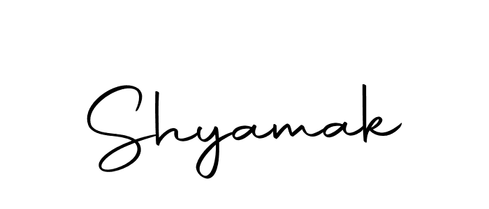 Also we have Shyamak name is the best signature style. Create professional handwritten signature collection using Autography-DOLnW autograph style. Shyamak signature style 10 images and pictures png