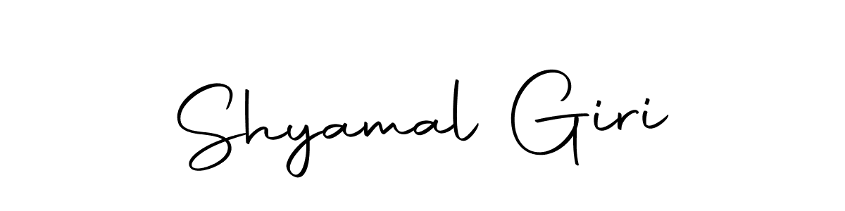 Create a beautiful signature design for name Shyamal Giri. With this signature (Autography-DOLnW) fonts, you can make a handwritten signature for free. Shyamal Giri signature style 10 images and pictures png