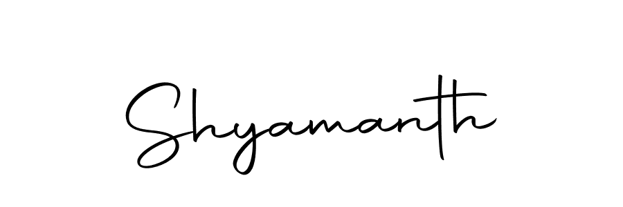 It looks lik you need a new signature style for name Shyamanth. Design unique handwritten (Autography-DOLnW) signature with our free signature maker in just a few clicks. Shyamanth signature style 10 images and pictures png
