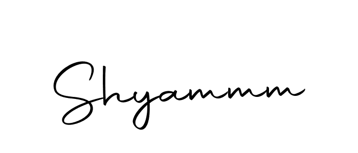 You can use this online signature creator to create a handwritten signature for the name Shyammm. This is the best online autograph maker. Shyammm signature style 10 images and pictures png
