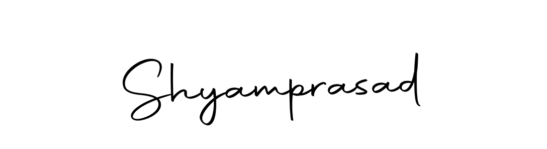 Make a beautiful signature design for name Shyamprasad. With this signature (Autography-DOLnW) style, you can create a handwritten signature for free. Shyamprasad signature style 10 images and pictures png