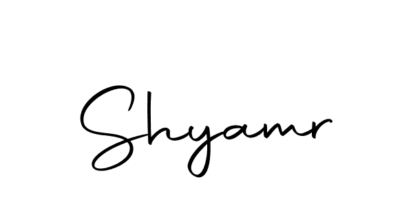 Also we have Shyamr name is the best signature style. Create professional handwritten signature collection using Autography-DOLnW autograph style. Shyamr signature style 10 images and pictures png