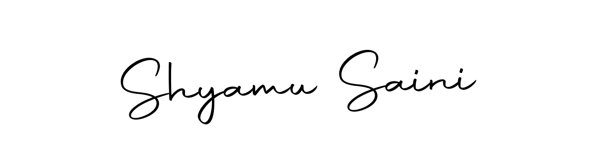 Check out images of Autograph of Shyamu Saini name. Actor Shyamu Saini Signature Style. Autography-DOLnW is a professional sign style online. Shyamu Saini signature style 10 images and pictures png