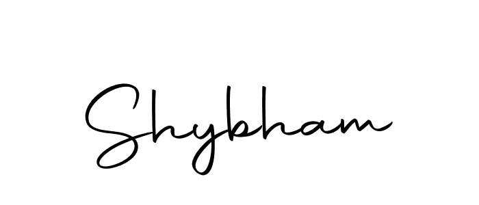 Design your own signature with our free online signature maker. With this signature software, you can create a handwritten (Autography-DOLnW) signature for name Shybham. Shybham signature style 10 images and pictures png