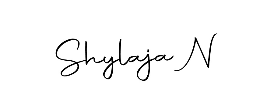 Shylaja N stylish signature style. Best Handwritten Sign (Autography-DOLnW) for my name. Handwritten Signature Collection Ideas for my name Shylaja N. Shylaja N signature style 10 images and pictures png