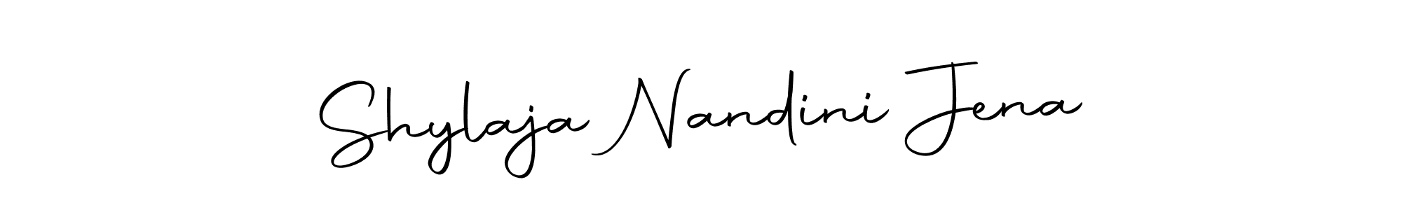 Shylaja Nandini Jena stylish signature style. Best Handwritten Sign (Autography-DOLnW) for my name. Handwritten Signature Collection Ideas for my name Shylaja Nandini Jena. Shylaja Nandini Jena signature style 10 images and pictures png
