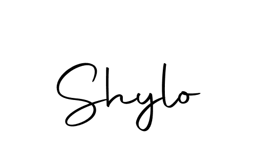 Create a beautiful signature design for name Shylo. With this signature (Autography-DOLnW) fonts, you can make a handwritten signature for free. Shylo signature style 10 images and pictures png