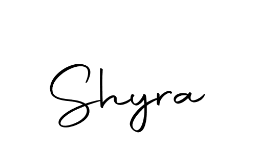 Similarly Autography-DOLnW is the best handwritten signature design. Signature creator online .You can use it as an online autograph creator for name Shyra. Shyra signature style 10 images and pictures png