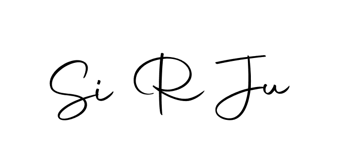 Autography-DOLnW is a professional signature style that is perfect for those who want to add a touch of class to their signature. It is also a great choice for those who want to make their signature more unique. Get Si R Ju name to fancy signature for free. Si R Ju signature style 10 images and pictures png