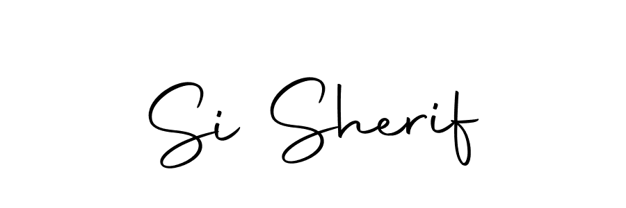 Make a beautiful signature design for name Si Sherif. With this signature (Autography-DOLnW) style, you can create a handwritten signature for free. Si Sherif signature style 10 images and pictures png