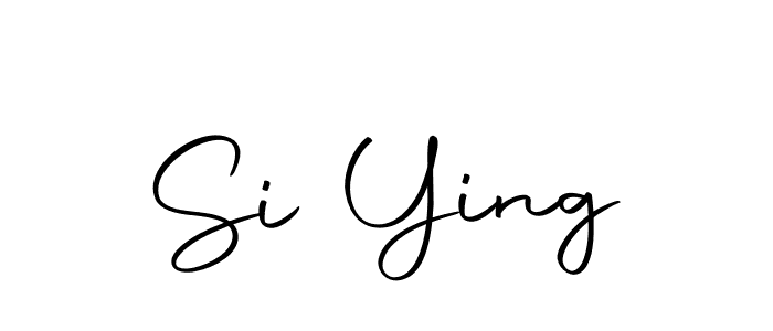 Use a signature maker to create a handwritten signature online. With this signature software, you can design (Autography-DOLnW) your own signature for name Si Ying. Si Ying signature style 10 images and pictures png