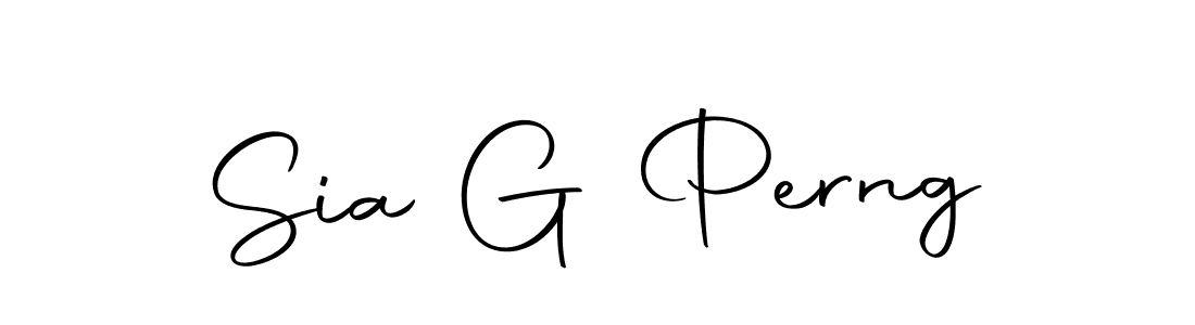 How to make Sia G Perng signature? Autography-DOLnW is a professional autograph style. Create handwritten signature for Sia G Perng name. Sia G Perng signature style 10 images and pictures png