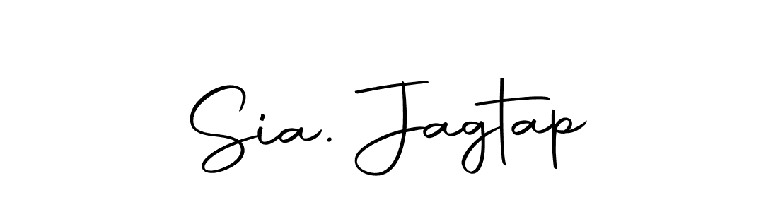 Use a signature maker to create a handwritten signature online. With this signature software, you can design (Autography-DOLnW) your own signature for name Sia. Jagtap. Sia. Jagtap signature style 10 images and pictures png