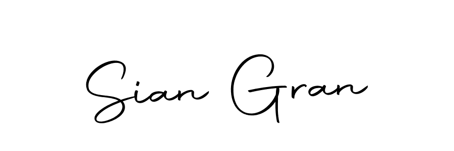 if you are searching for the best signature style for your name Sian Gran. so please give up your signature search. here we have designed multiple signature styles  using Autography-DOLnW. Sian Gran signature style 10 images and pictures png