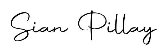 Discover how Sian Pillay looks in an executive cursive font (Autography-DOLnW). Perfect for legal documents, invoices, and certificates. Sian Pillay signature style 10 images and pictures png