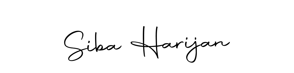 Siba Harijan stylish signature style. Best Handwritten Sign (Autography-DOLnW) for my name. Handwritten Signature Collection Ideas for my name Siba Harijan. Siba Harijan signature style 10 images and pictures png