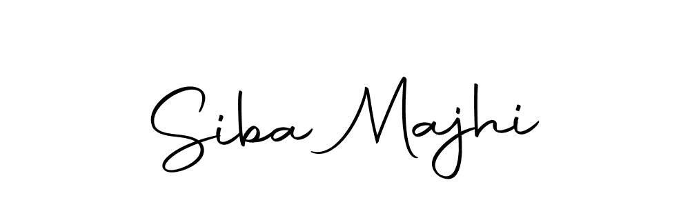 Create a beautiful signature design for name Siba Majhi. With this signature (Autography-DOLnW) fonts, you can make a handwritten signature for free. Siba Majhi signature style 10 images and pictures png