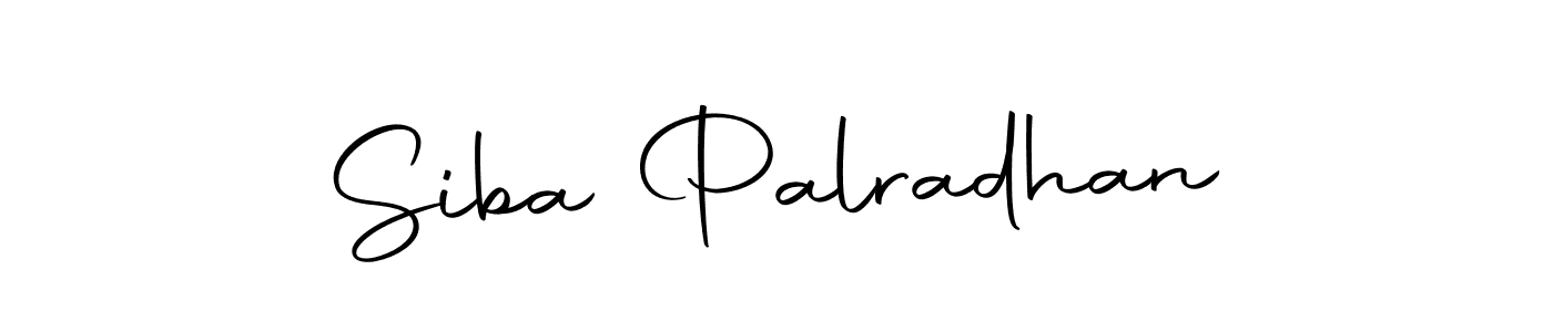 You should practise on your own different ways (Autography-DOLnW) to write your name (Siba Palradhan) in signature. don't let someone else do it for you. Siba Palradhan signature style 10 images and pictures png